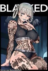 momobami_kirari, blacked, kakegurui, 1girl, black_panties