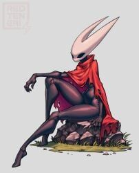hornet_(hollow_knight), hollow_knight, redteneri, 1girls, 2_horns