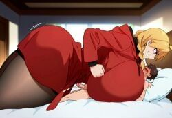 gabby_(yomi_no_tsugai), yomi_no_tsugai, chesto67295, 1boy, 1boy1girl