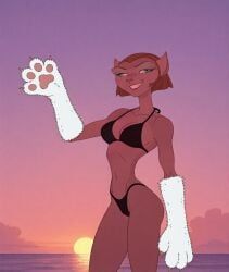 captain_amelia, disney, treasure_planet, alien, beach