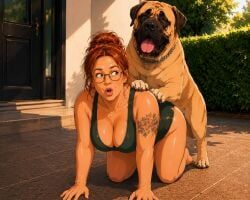 big_breasts, big_tits, boobs, canine, canine_on_human