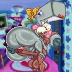 anonymous_male, pearl_krabs, paramount_pictures, spongebob_squarepants, shayers123