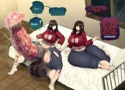 mitaka_asa, yoru_(chainsaw_man), chainsaw_man, tariyaki_(artist), 1futa