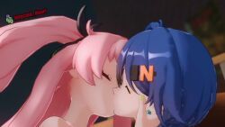 belle_(zenless_zone_zero), nicole_demara, zenless_zone_zero, infected_heart, 2girls