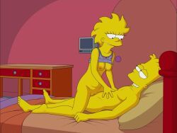 bart_simpson, lisa_simpson, the_simpsons, sfan, 1boy1girl
