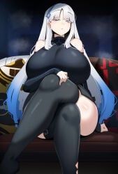 fairy_(zenless_zone_zero), zenless_zone_zero, laxiusart, bare_shoulders, black_shirt