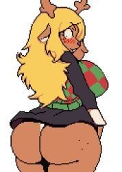 noelle_holiday, deltarune, undertale_(series), god1annie, 1girls