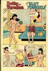betty_cooper, veronica_lodge, archie_comics, betty_and_veronica, beaver