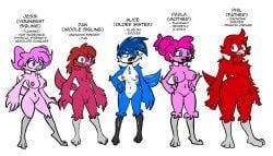 pan_(birbpan), birbpan, 3girls, alice_(birbpan), anthro