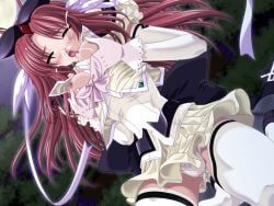tearna_lilian_transylveil, mahou_senshi_(series), saitou_natsuki, 1girl, blush