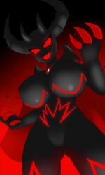 zalgo, zalgo_(creepypasta), creepypasta, 1girls, anthro