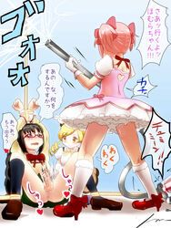 akemi_homura, madoka_kaname, tomoe_mami, mahou_shoujo_madoka_magica, puella_magi_madoka_magica