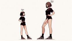 spalela, big_penis, bob_cut, clothed, clothing