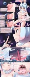 ochiko_terada, areolae, aroused_nipples, bunny_ears, earth