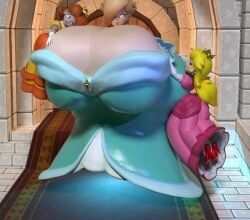 princess_daisy, princess_peach, princess_rosalina, mario_(series), nintendo