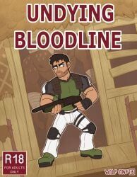 chris_redfield, capcom, resident_evil, wolf_con_f, 2boys