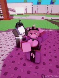 robloxian, roblox, casual_clothes, custom_rig, duo