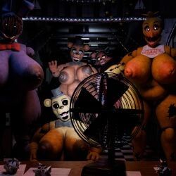 golden_freddy_(fnaf), withered_bonnie, withered_chica, withered_foxy, withered_freddy