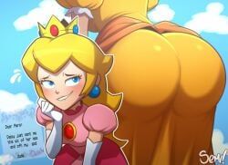 princess_daisy, princess_peach, mario_(series), super_mario_64, super_mario_bros.
