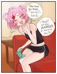 natsuki_(doki_doki_literature_club), ddlc, doki_doki_literature_club, serenity_forge, team_salvato