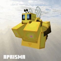 bee_(minecraft), minecraft, mojang, 1girls, anthro