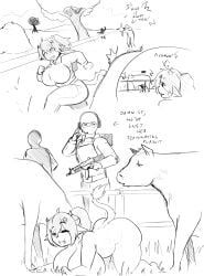 wishy_(vtuber), all_fours, chubby_female, cow_girl, cow_tail