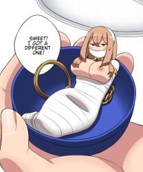 original_character, original, imbsengirl, bandage, bandages