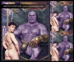 joe_locke, thanos, wiccan, marvel, marvel_comics