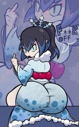 blizzaria, goku_fubuki-hime, yo-kai_(species), yo-kai_watch, yo-kai_watch_puni_puni