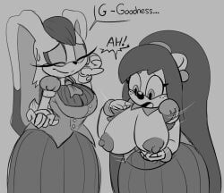 melon_the_mole_(rougethedaisy), vanilla_the_rabbit, sonic_(series), sonic_the_hedgehog_(series), rougethedaisy