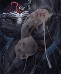 venom_(marvel), marvel, marvel_comics, spider-man_(series), dsharp_k