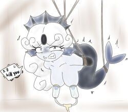 black_pearl_cookie, cookie_run, cookie_run_kingdom, angry, big_breasts
