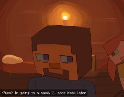 alex_(minecraft), steve_(minecraft), zombie_(minecraft), minecraft, lilacfl