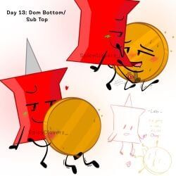 coiny, pin_(bfdi), battle_for_dream_island, battle_for_dream_island_again, bfb