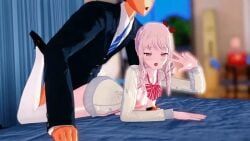 akiyama_mizuki, project_sekai, sedes, 1boy, 1girls