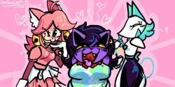 catty_(undertale), catty_cattenheimer, mad_mew_mew, mew_mew_(undertale), tasque_manager_(deltarune)