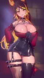 sinder_(vtuber), indie_virtual_youtuber, blobcg, 1girls, clothed