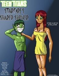 beast_boy, starfire, dc, dc_comics, teen_titans