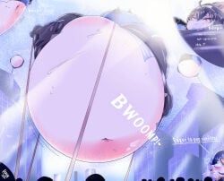 zhu_yuan, zenless_zone_zero, big_belly, floating, inflation