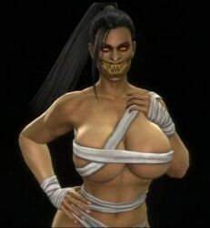 mileena, mileena_(mk9), mortal_kombat, mortal_kombat_(2011), almost_naked