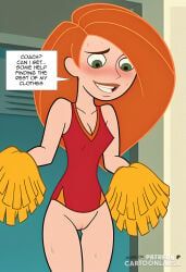 character, kim_possible, bottomless, bottomless_female, cartoony