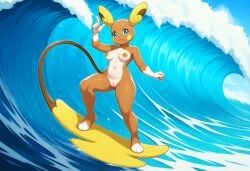 alolan_form, alolan_raichu, pokemon_(species), pokemon, gobabsnow