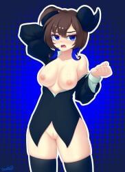 antani_ittenno-chan, antani_ittenno_(utau), dznovart, 1girls, areolae