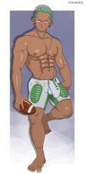 roronoa_zoro, one_piece, nekokuromochi, 1boy, abs