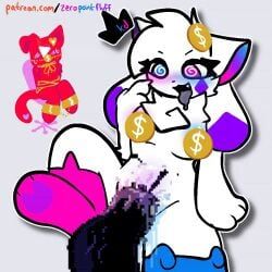 crystal_(zeropointfluff), youtube, zeropointfluff, 3_fingers, 4_ears