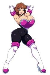 april_o'neil, april_o'neil_(tmnt_1987), rouge_the_bat_(cosplay), sonic_(series), sonic_the_hedgehog_(series)