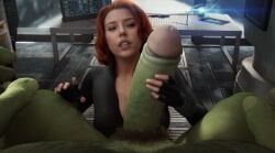 black_widow_(marvel), hulk, scarlett_johansson, marvel, marvel_comics