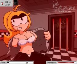 springtrap_(fnaf), vanessa_(fnaf), vanessa_shelley_(frickbears), william_afton, five_nights_at_freddy's