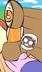 bassie_(dandy's_world), eggson_(dandy's_world), blushcrunch_studio, dandy's_world, unknown_artist