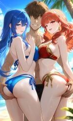 caeda_(fire_emblem), celica_(fire_emblem), kiran_(fire_emblem), kiran_(fire_emblem)_(male), fire_emblem